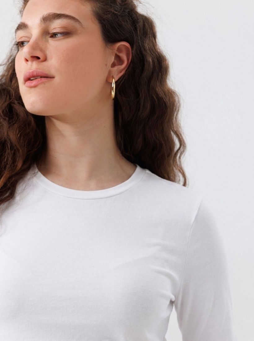 JUMP & ONOT,139.0000,חולצה ניקי שרוול 3/4 פרומ,in-stock