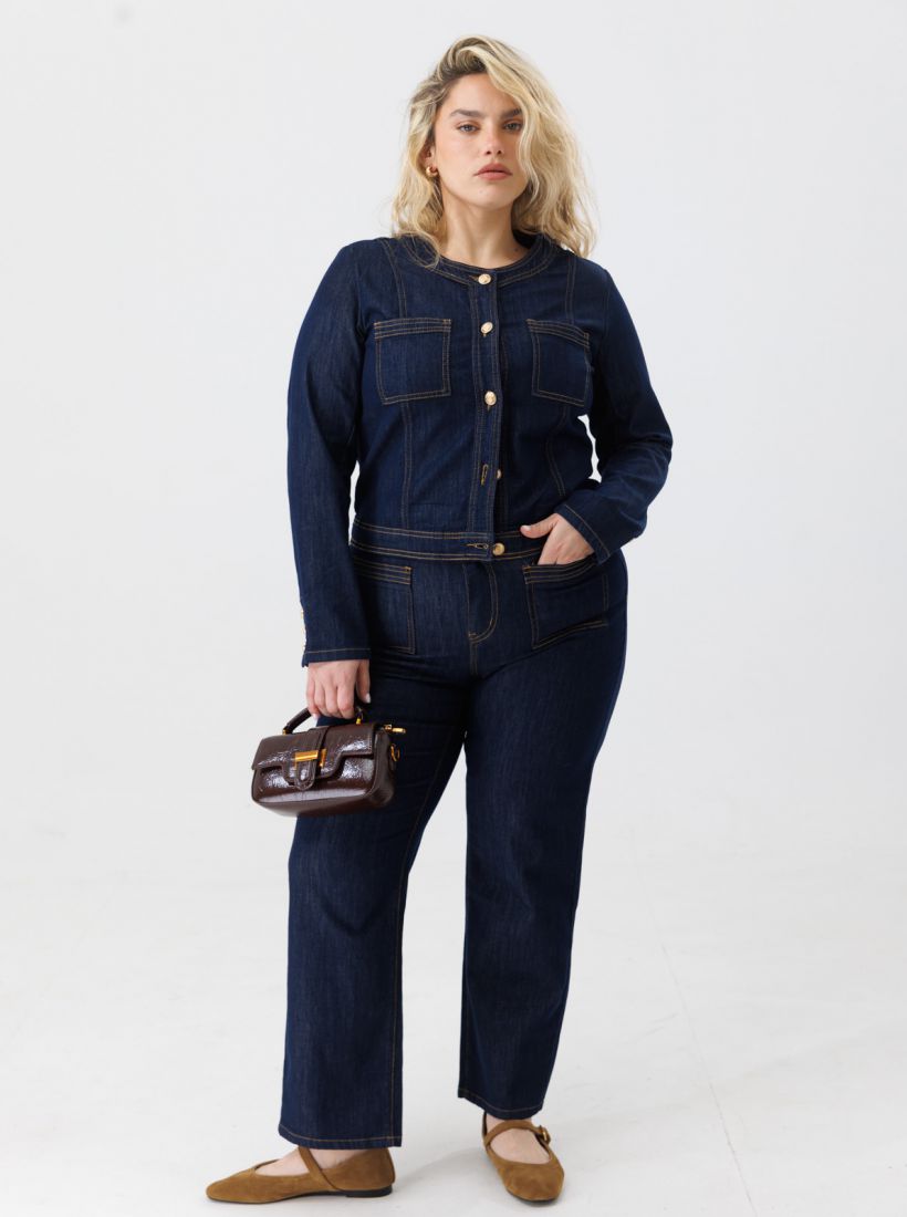 JUMP & ONOT,379.9000,זקט גינס כפתורי זהב,in-stock