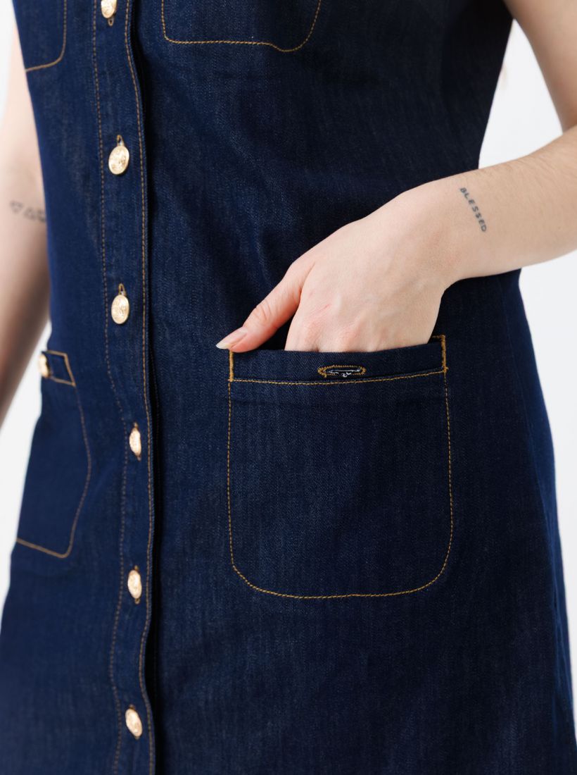 JUMP & ONOT,349.9000,שמלה גינס כפתורי זהב,in-stock