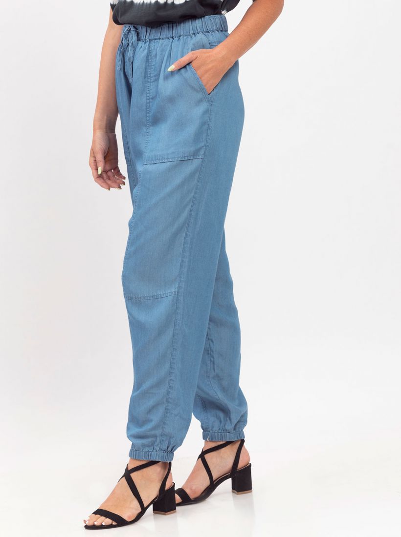 JUMP & ONOT,259.9000,מכנס טנסל קשירה,in-stock