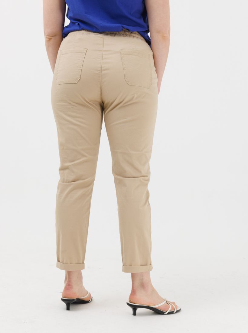 JUMP & ONOT,179.9000,מכנסי גומי כותנה 7/8 פרומו,in-stock