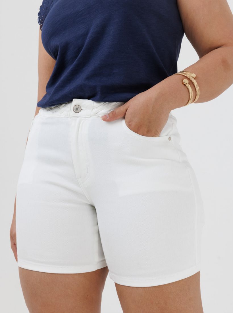 JUMP & ONOT,249.9000,שורט ג’ינס MOM חגורת צמה,in-stock