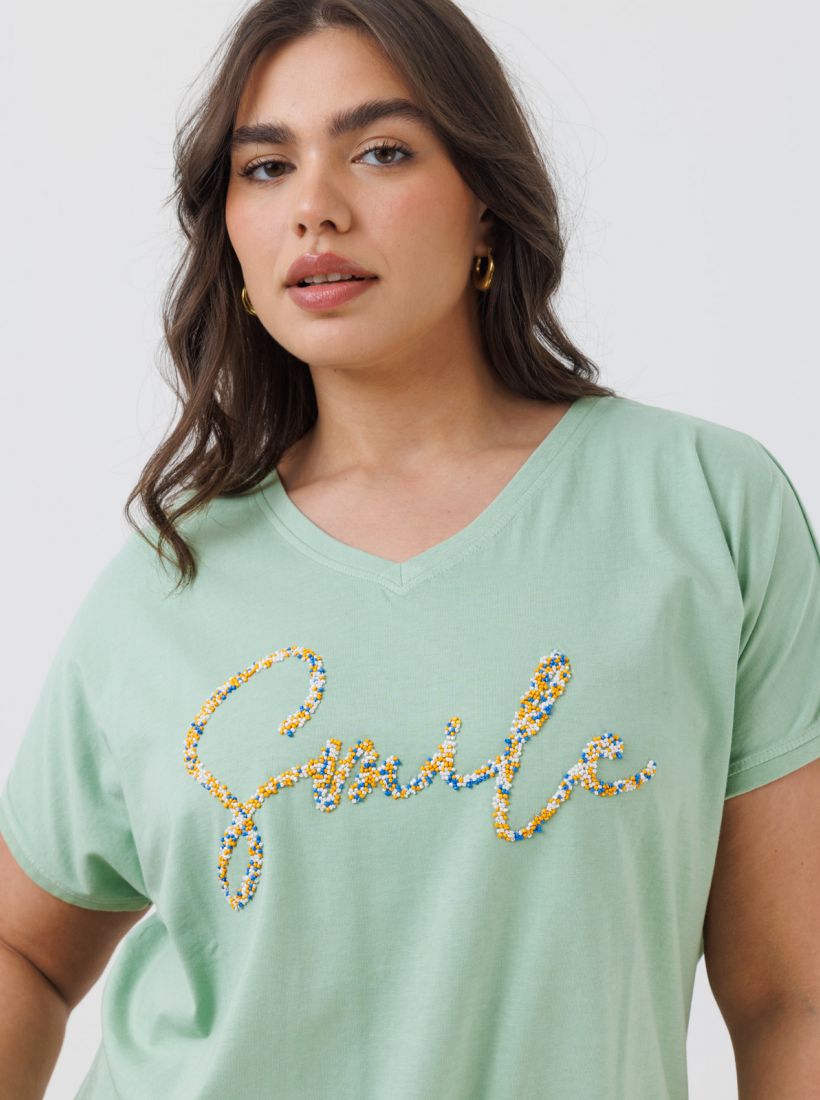 JUMP & ONOT,179.9000,חולצה עיטור חרוזים,in-stock