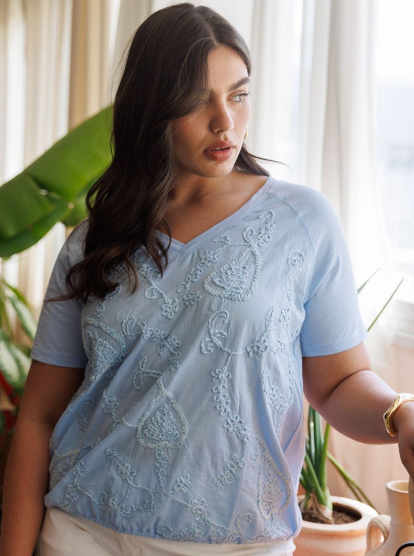 JUMP & ONOT,229.9000,חולצה עיטור רקמה,in-stock