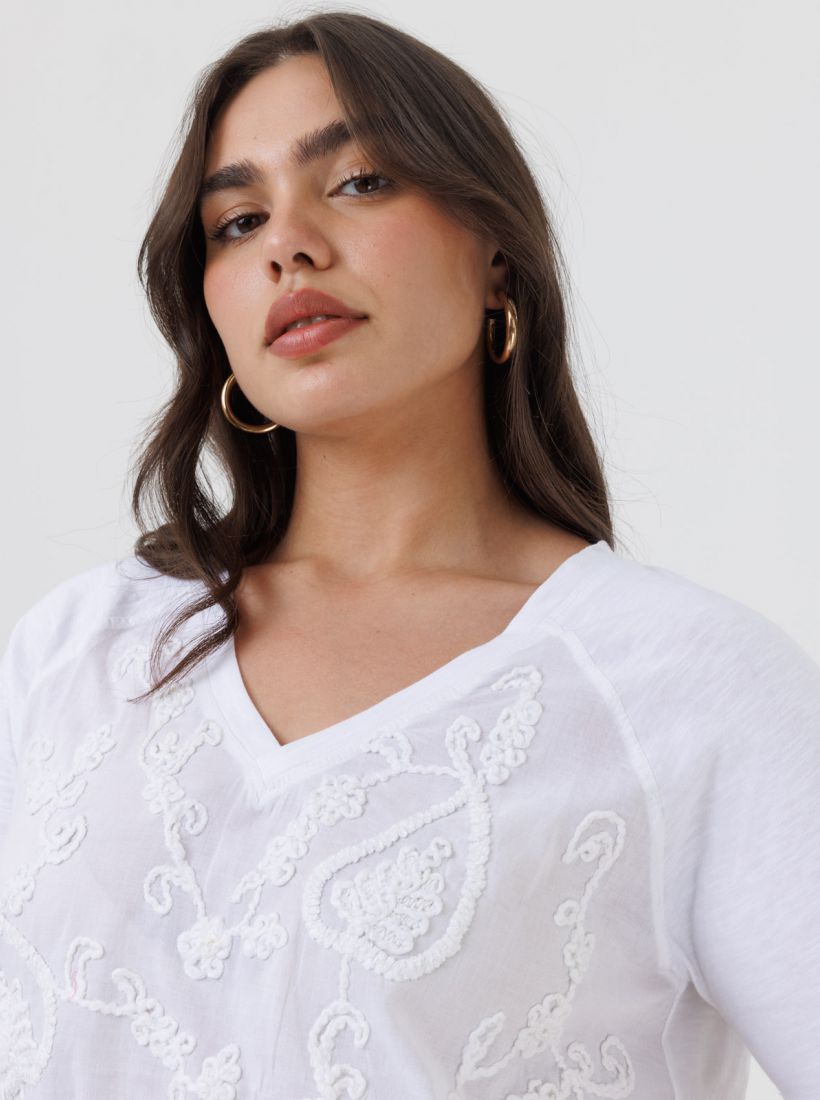 JUMP & ONOT,229.9000,חולצה עיטור רקמה,in-stock