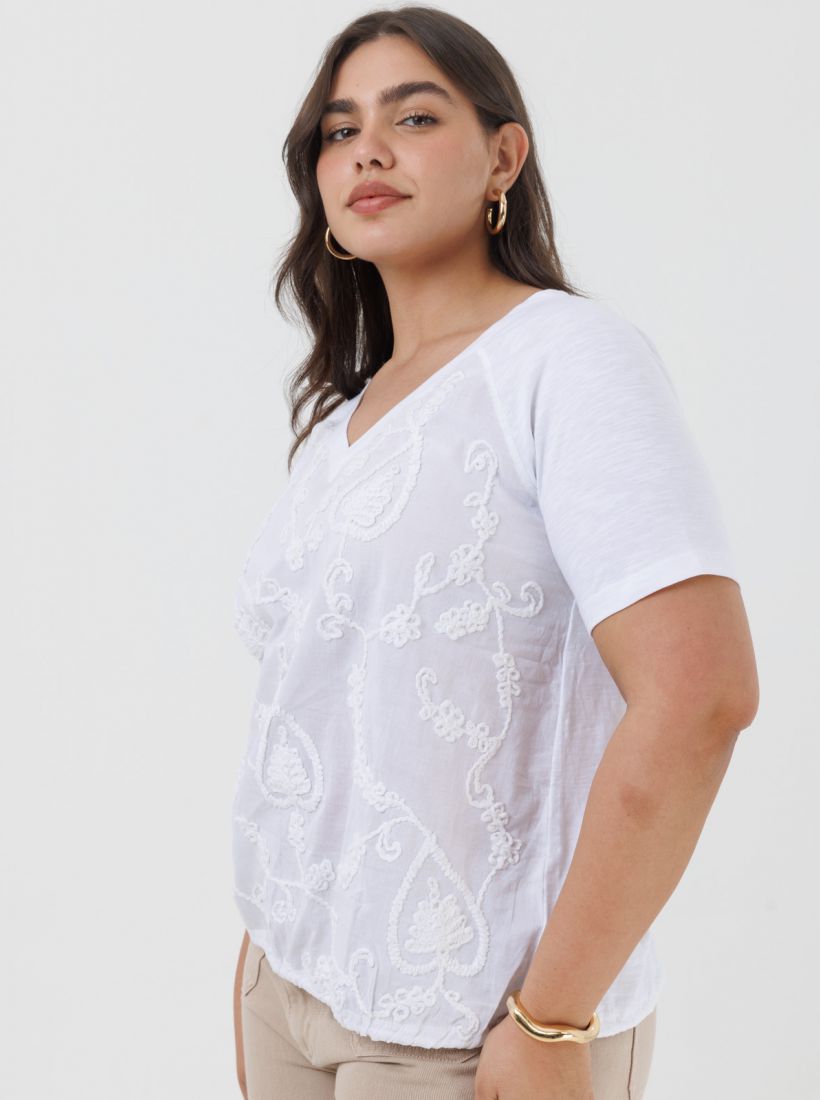 JUMP & ONOT,229.9000,חולצה עיטור רקמה,in-stock