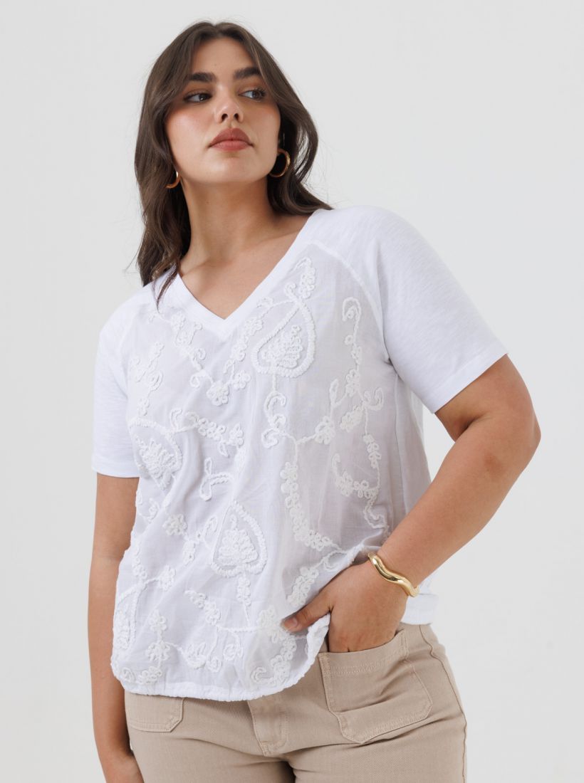 JUMP & ONOT,229.9000,חולצה עיטור רקמה,in-stock