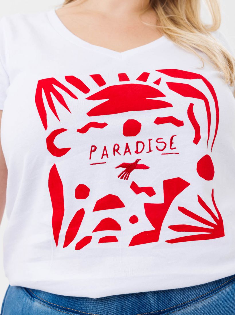 JUMP & ONOT,129.9000,חולצה דפוס שילוב רקמה פרומו,in-stock