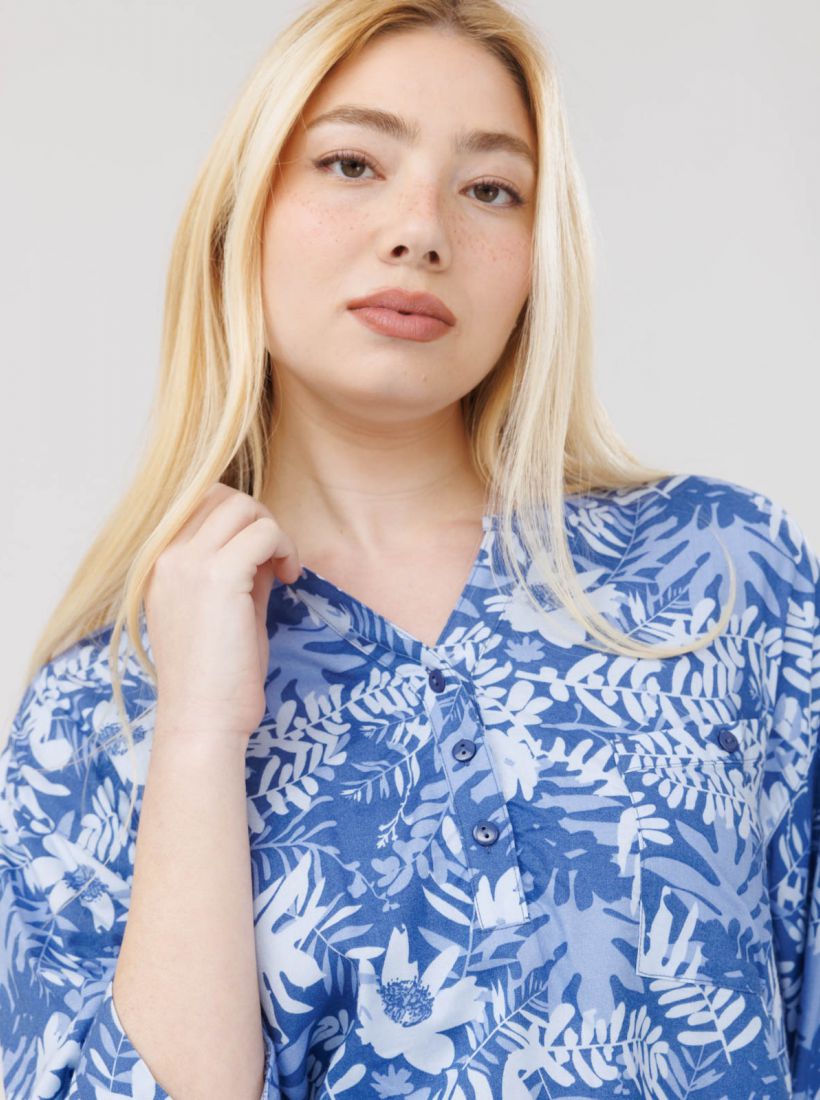 JUMP & ONOT,199.9000,חולצה ויסקוזה דפוסים פרומו,in-stock