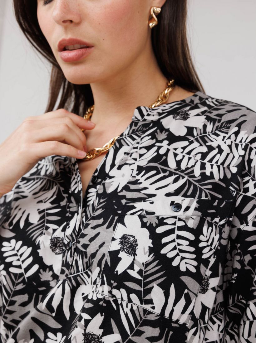 JUMP & ONOT,199.9000,חולצה ויסקוזה דפוסים פרומו,in-stock