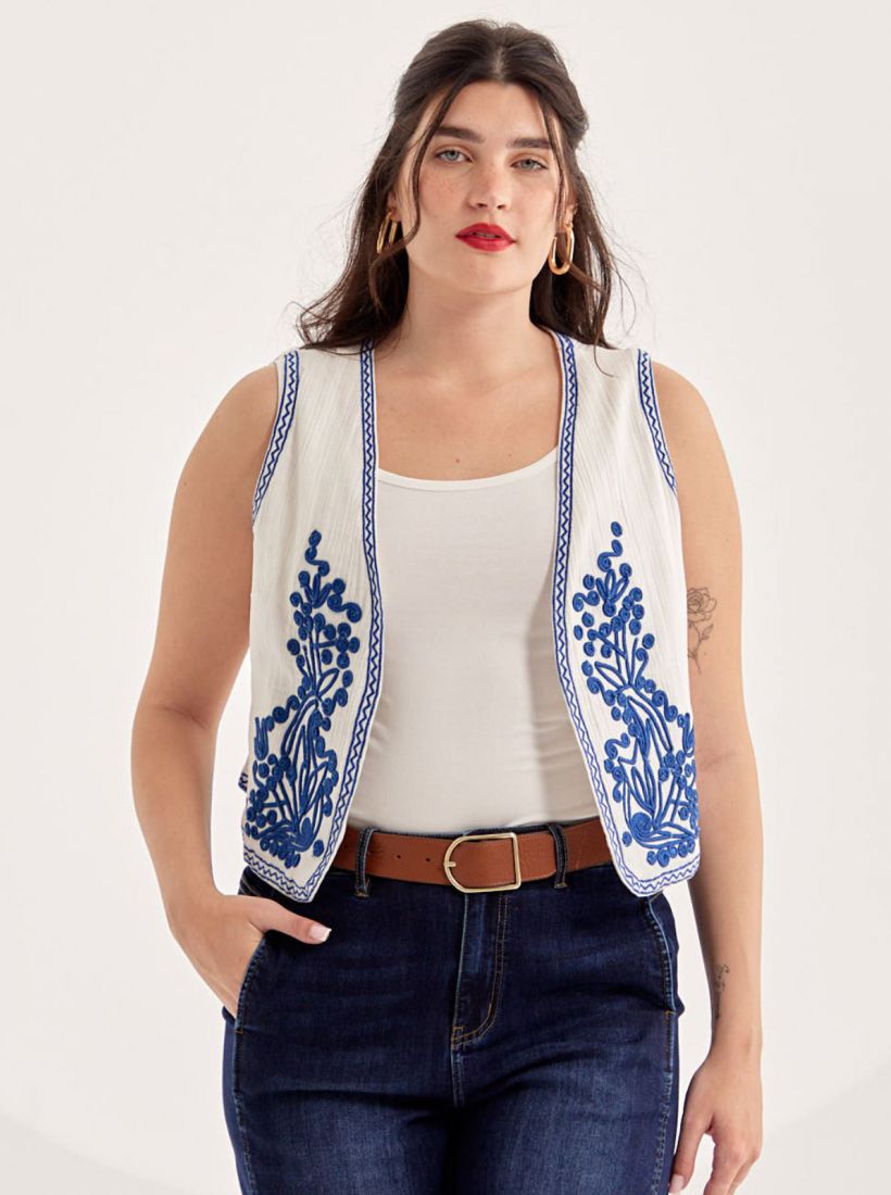 JUMP & ONOT,229.9000,וסט רקמה,in-stock