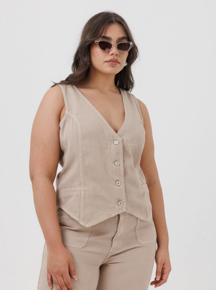 JUMP & ONOT,299.9000,וסט גינס מחוייט סט,in-stock