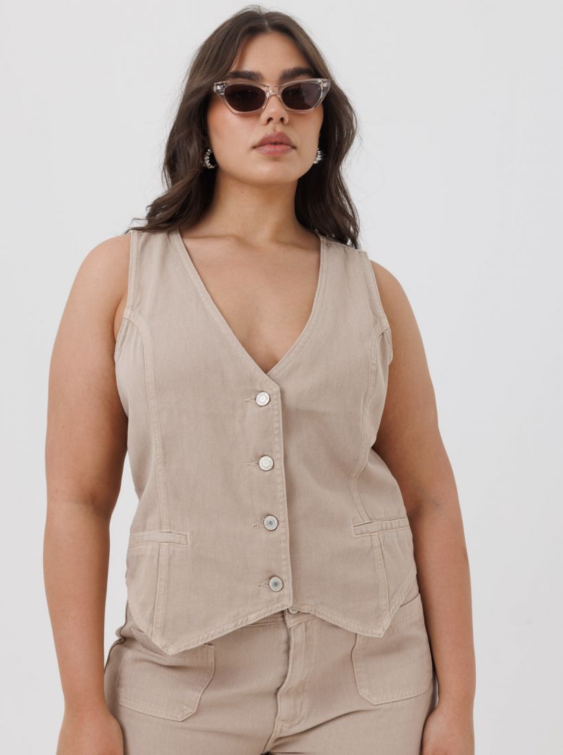 JUMP & ONOT,299.9000,וסט גינס מחוייט סט,in-stock