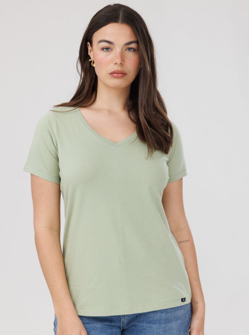 JUMP & ONOT,59.0000,חולצת בייסיק צווארון וי קצר,in-stock