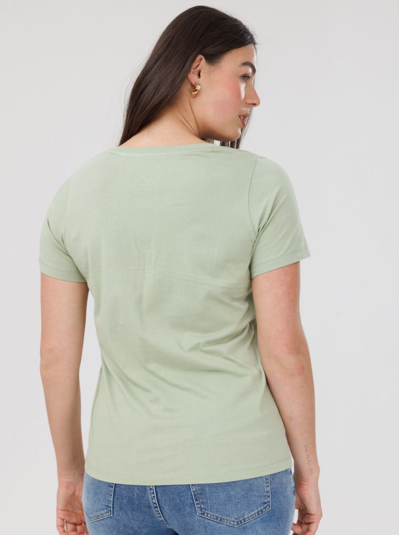 JUMP & ONOT,59.0000,חולצת בייסיק צווארון וי קצר,in-stock