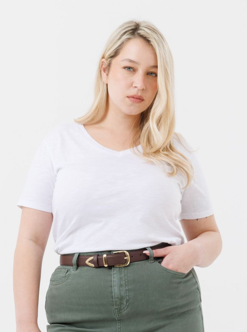 JUMP & ONOT,99.9000,חולצת בייסיק צווארון וי קצר,in-stock