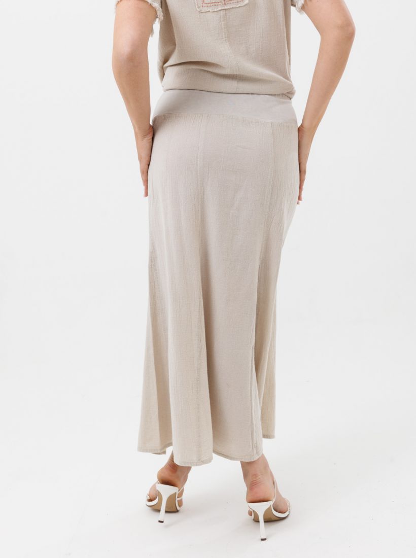 JUMP & ONOT,179.9000,חצאית קנבס חתכים,in-stock