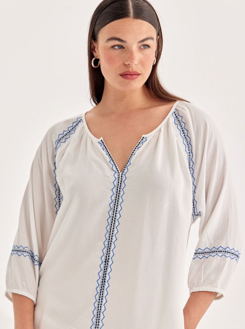 JUMP & ONOT,299.9000,שמלה טנסל רקמה,in-stock