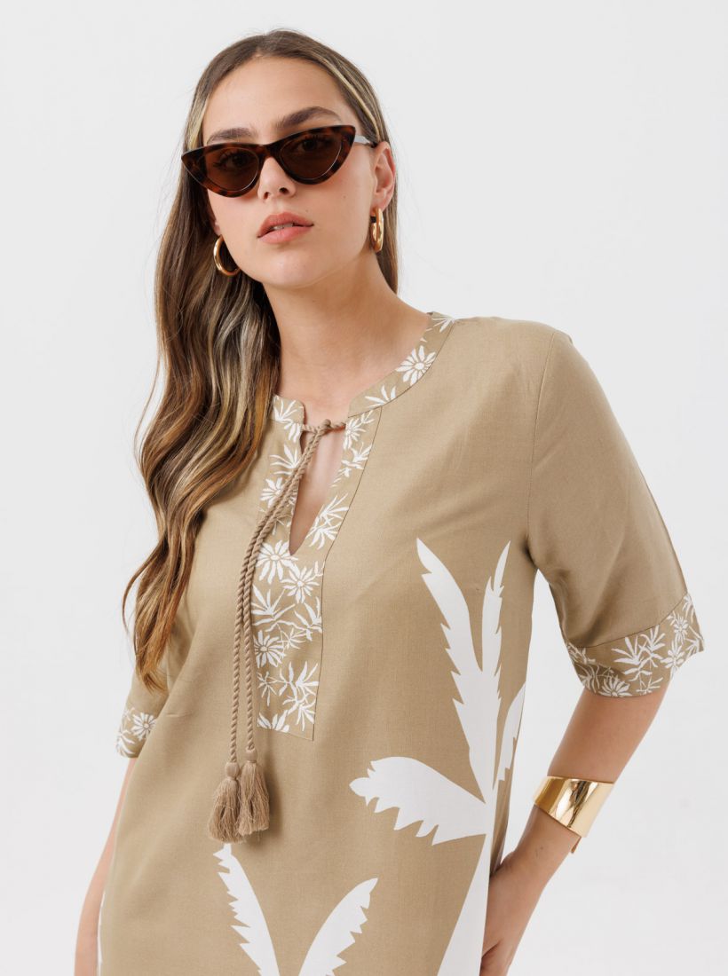 JUMP & ONOT,279.9000,שמלה מקסי קומות מודפסת,in-stock