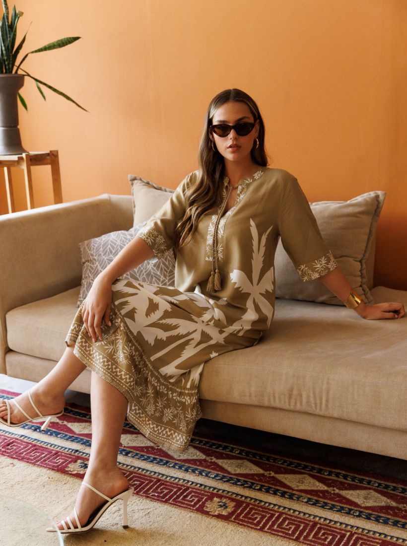 JUMP & ONOT,279.9000,שמלה מקסי קומות מודפסת,in-stock