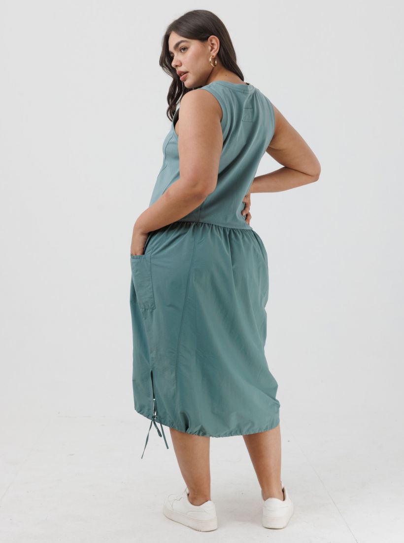 JUMP & ONOT,299.9000,שמלה שילוב בדים כיסים,in-stock