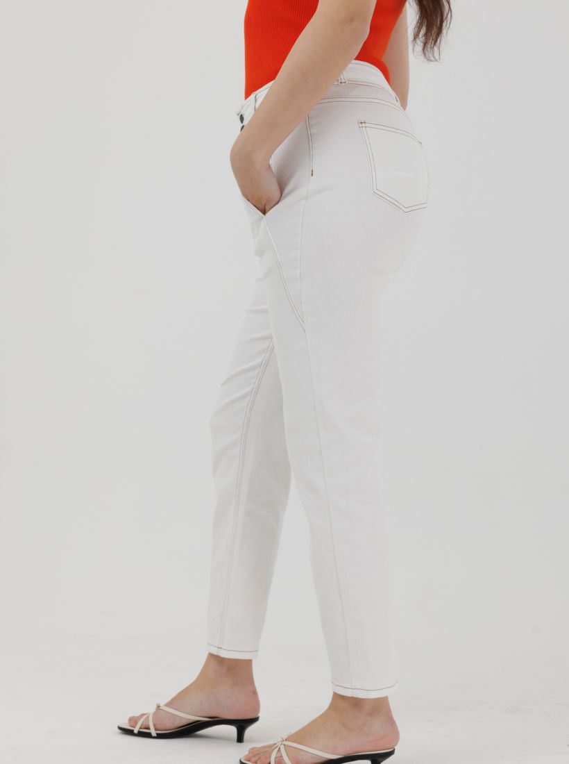 JUMP & ONOT,299.9000,ג’ינס 7/8 MOM חתכים,in-stock