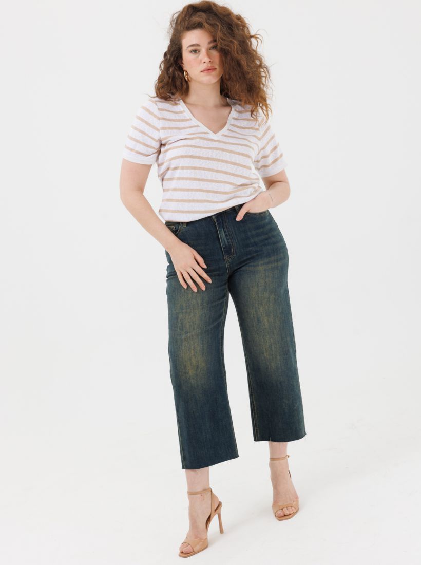 JUMP & ONOT,299.9000,STRAIGHT RAW EDGE ג’ינס 7/8,in-stock