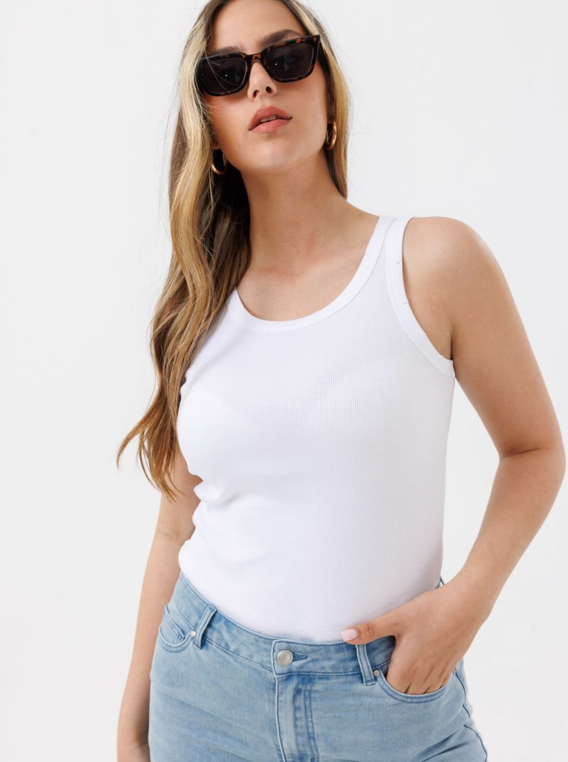 JUMP & ONOT,79.9000,גופיה בייסיק ריב שטופה פרומו,in-stock