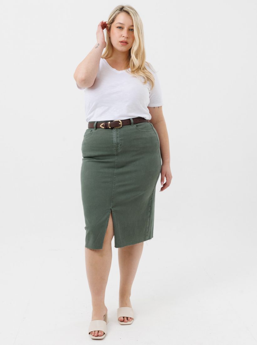 JUMP & ONOT,279.9000,חצאית ג’ינס שטופה מידי,in-stock