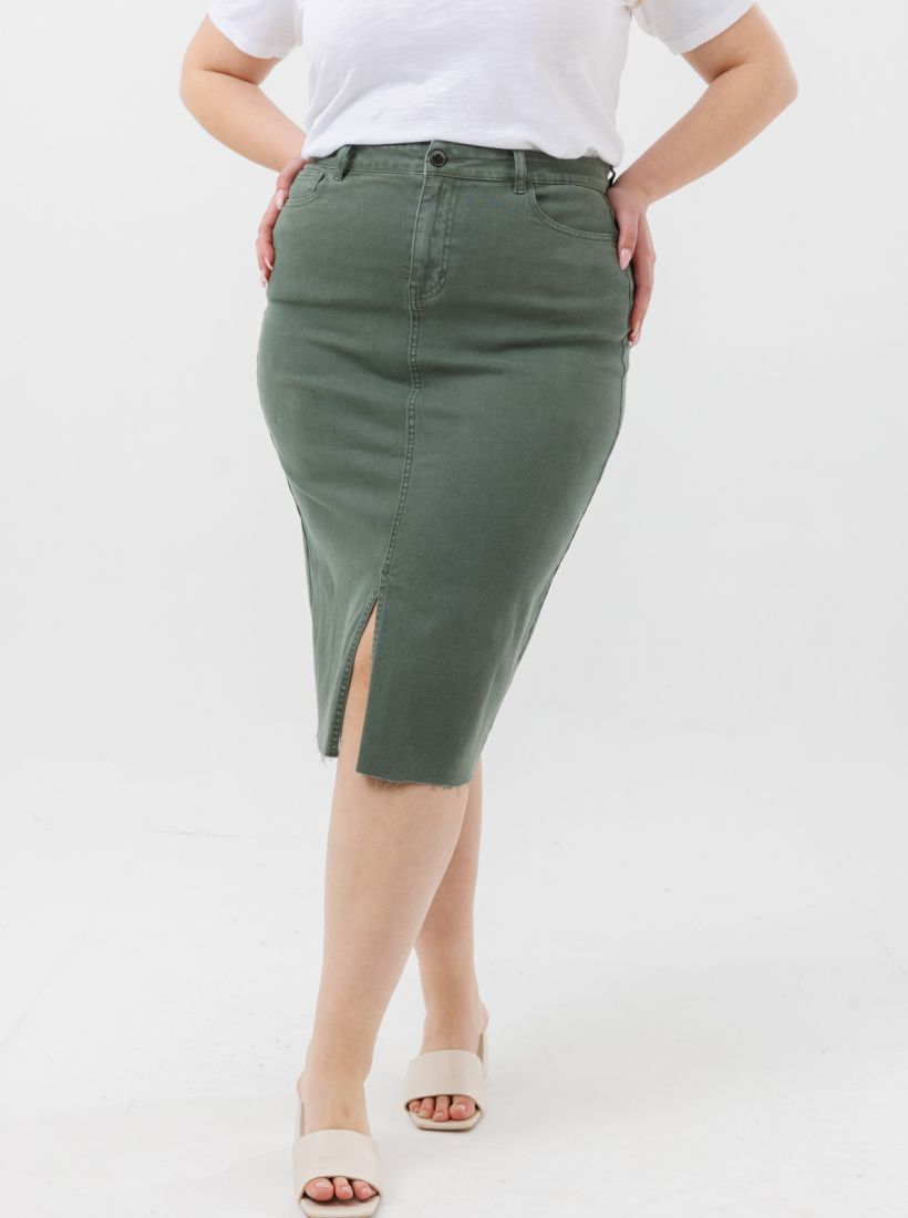 JUMP & ONOT,279.9000,חצאית ג’ינס שטופה מידי,in-stock