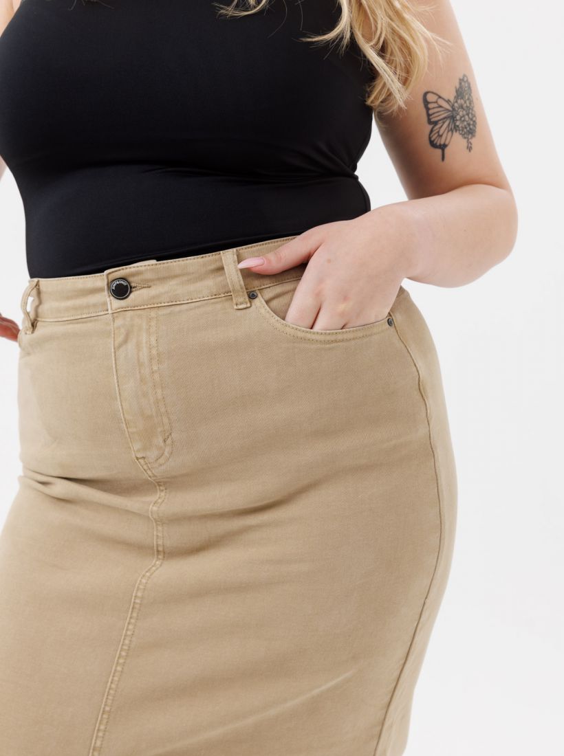 JUMP & ONOT,279.9000,חצאית ג’ינס שטופה מידי,in-stock