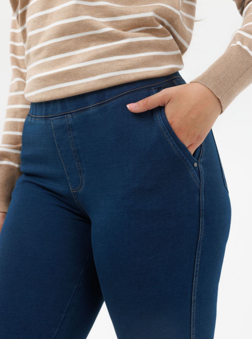 JUMP & ONOT,199.9000,טייץ דמוי ג’ינס גמיש בגזרת סקיני פרומו,in-stock