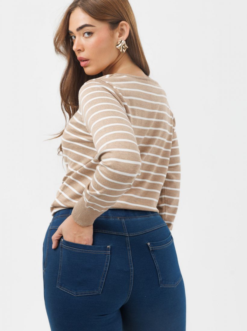 JUMP & ONOT,199.9000,טייץ דמוי ג’ינס גמיש בגזרת סקיני פרומו,in-stock