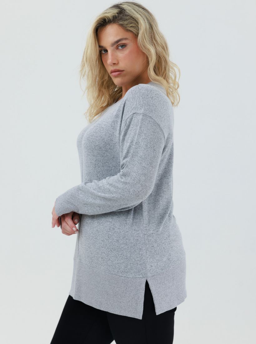 JUMP & ONOT,199.9000,סריג טוניקה עם ריב פרומו,in-stock