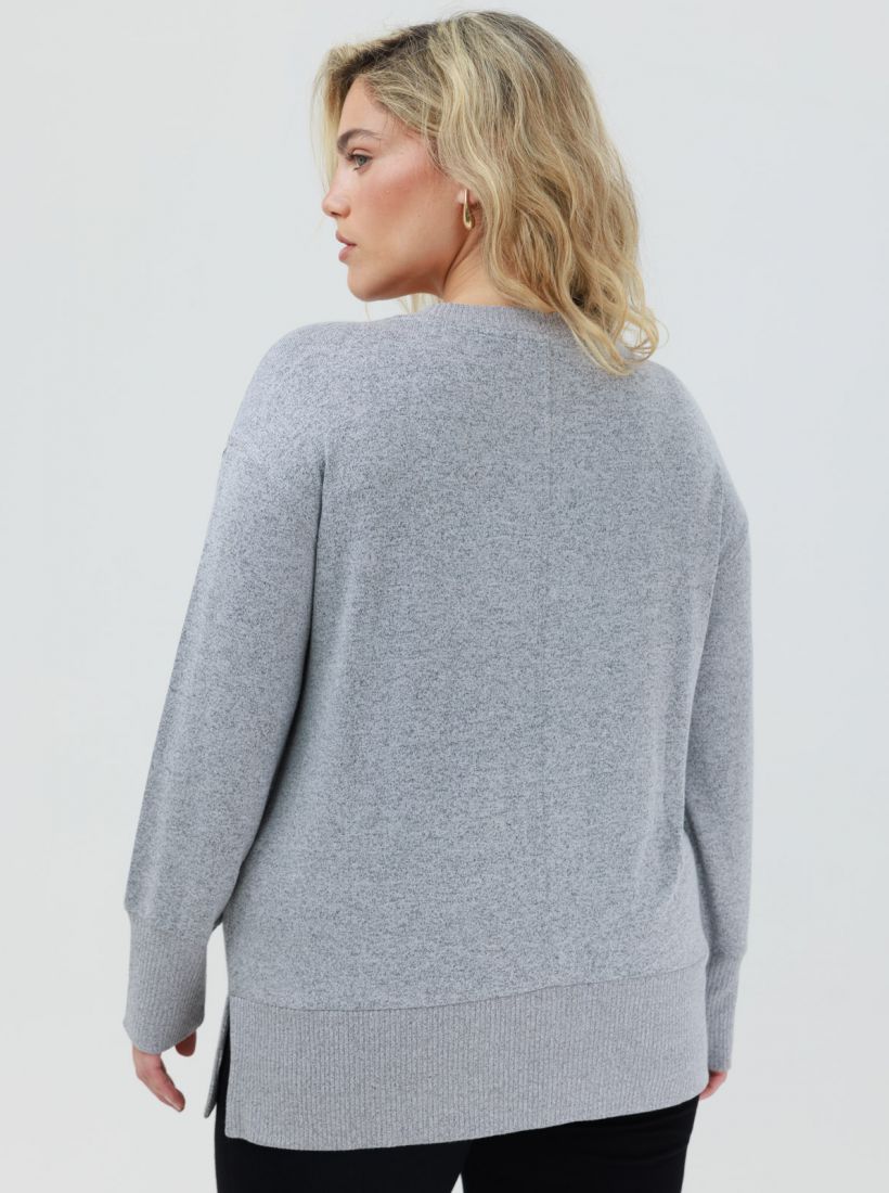 JUMP & ONOT,199.9000,סריג טוניקה עם ריב פרומו,in-stock