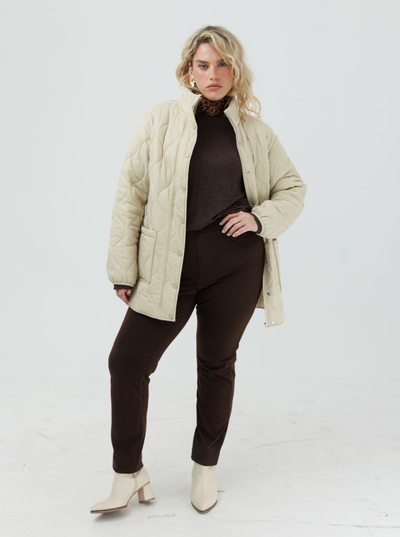 JUMP & ONOT,199.9000,סריג טוניקה עם ריב פרומו,in-stock