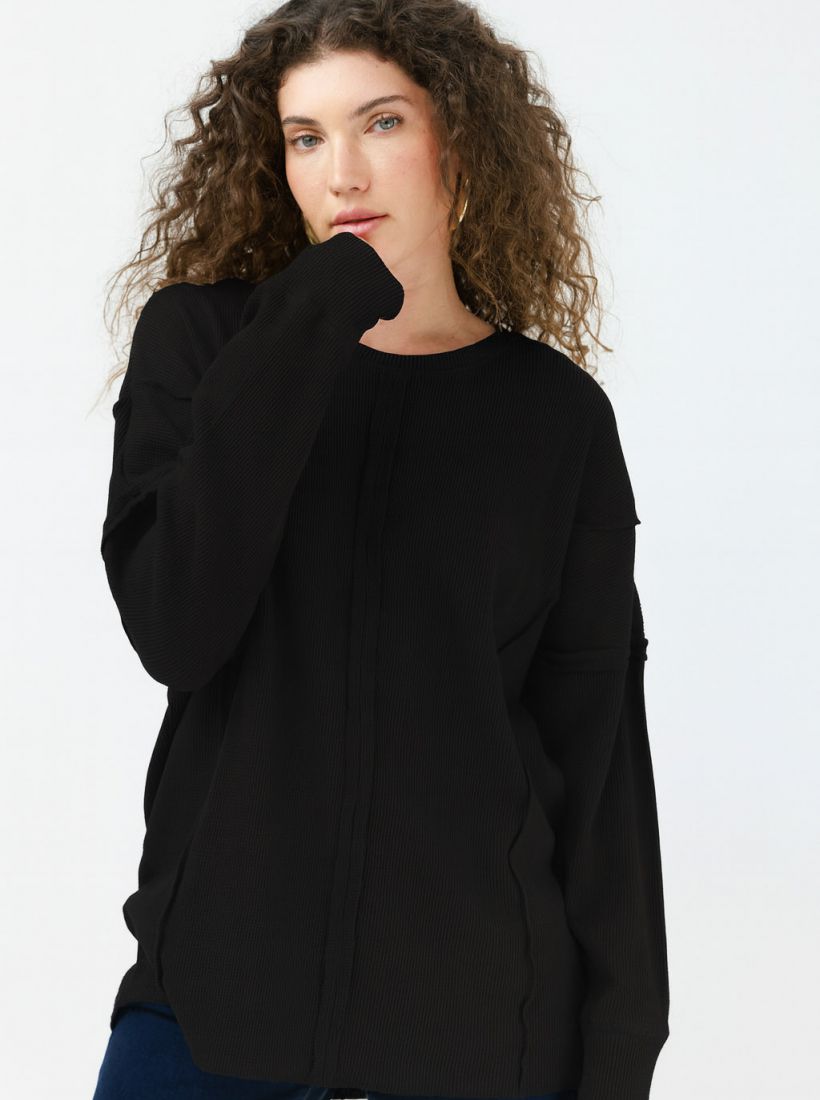 JUMP & ONOT,179.9000,טוניקה וופל ארוכה,in-stock