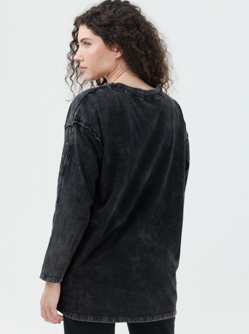 JUMP & ONOT,179.9000,טוניקה ניטים בשטיפה,in-stock