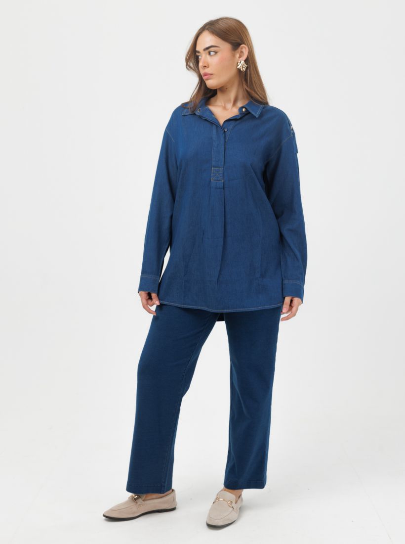 JUMP & ONOT,279.9000,טוניקת דנים טנסל,in-stock