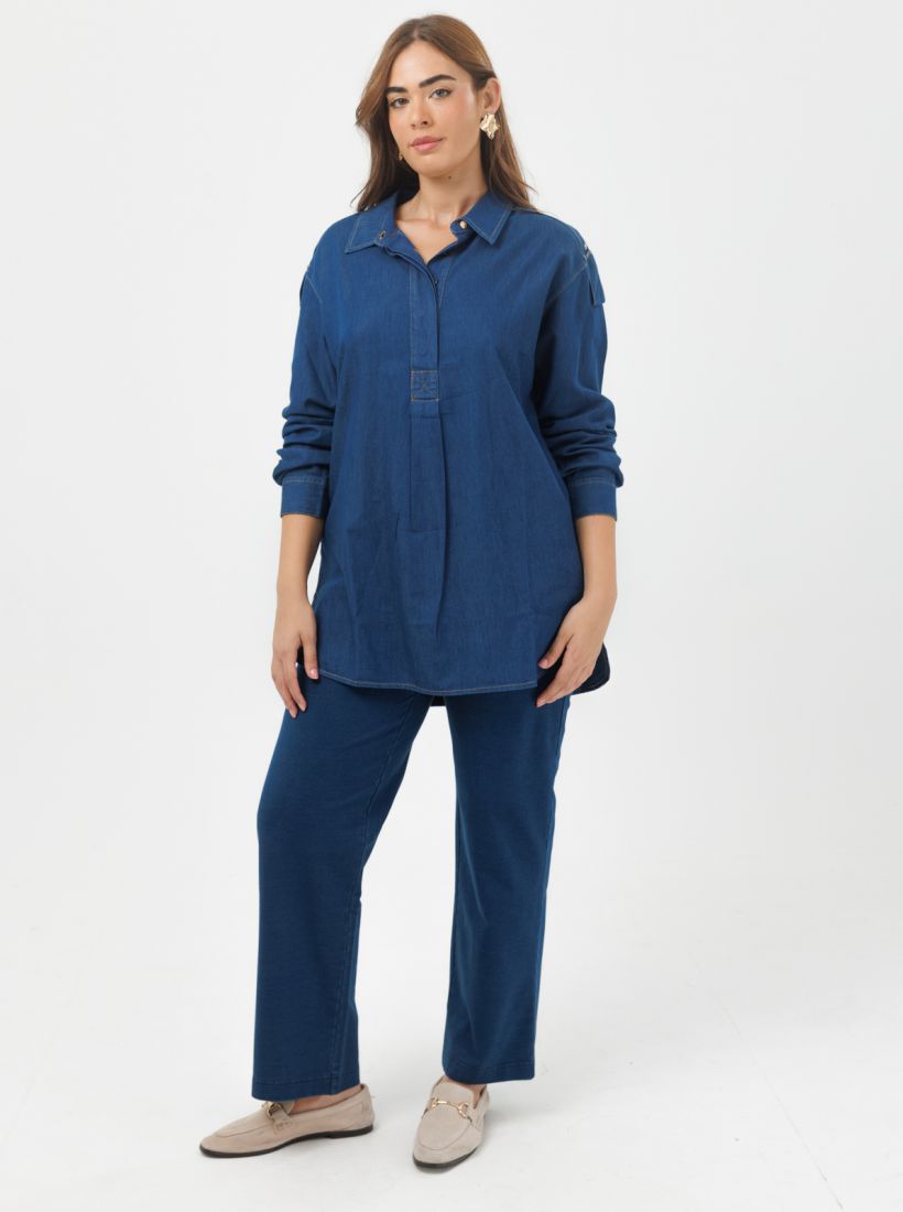 JUMP & ONOT,279.9000,טוניקת דנים טנסל,in-stock