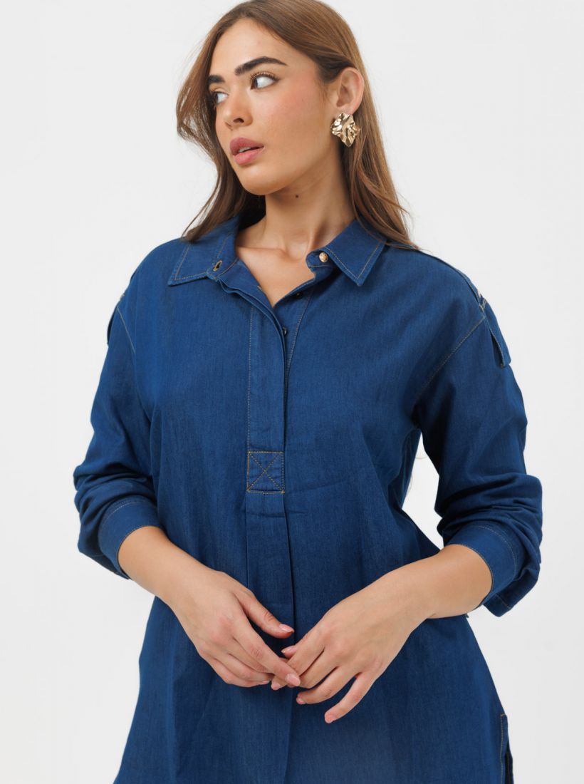 JUMP & ONOT,279.9000,טוניקת דנים טנסל,in-stock