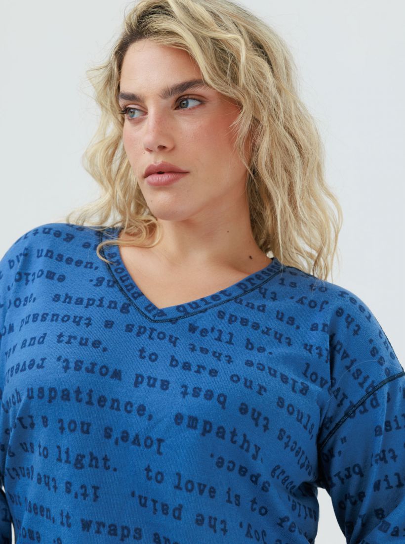 JUMP & ONOT,229.9000,סריג דפוס ALLOVER,in-stock