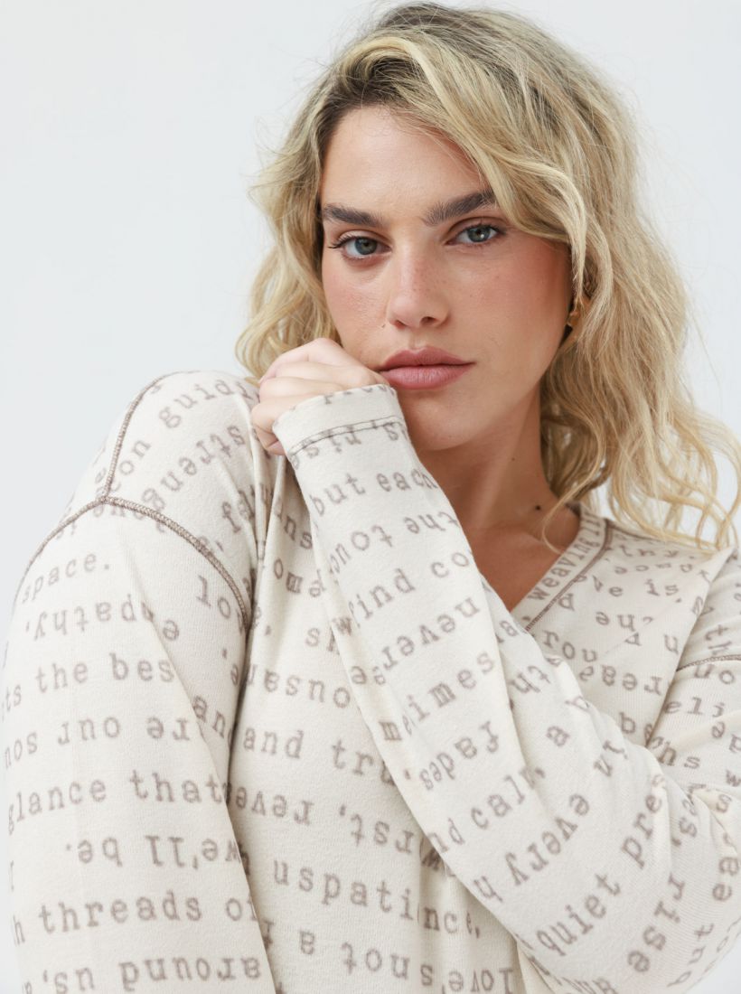 JUMP & ONOT,229.9000,סריג דפוס ALLOVER,in-stock