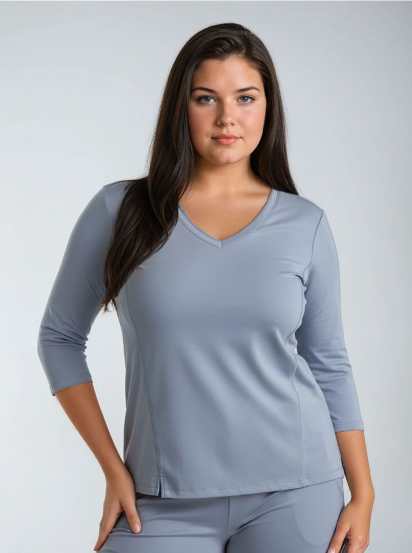 JUMP & ONOT,179.9000,חולצה V עם קוי פרינצס,in-stock