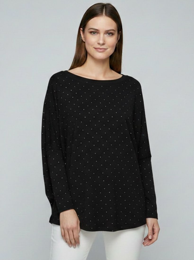 JUMP & ONOT,179.9000,חולצת עטלף בד קדמי יהלום,in-stock