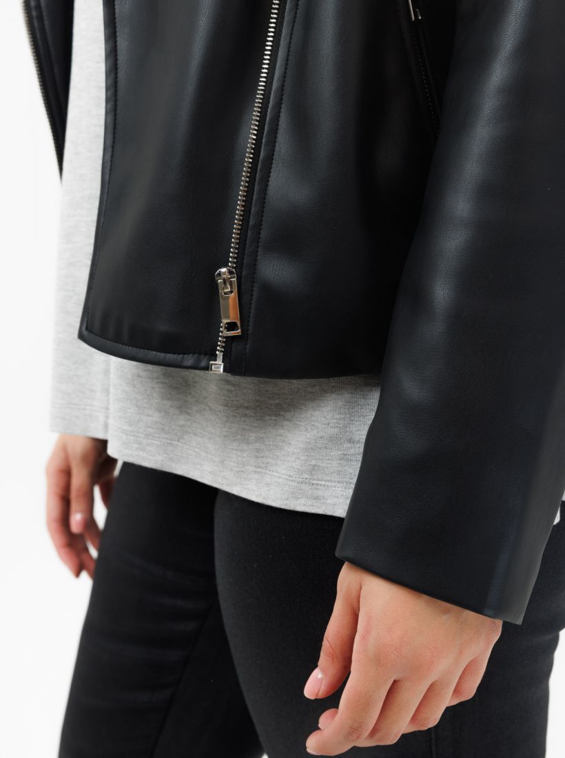 JUMP & ONOT,379.9000,ז’קט דמוי עור עם רוכסן צד,in-stock