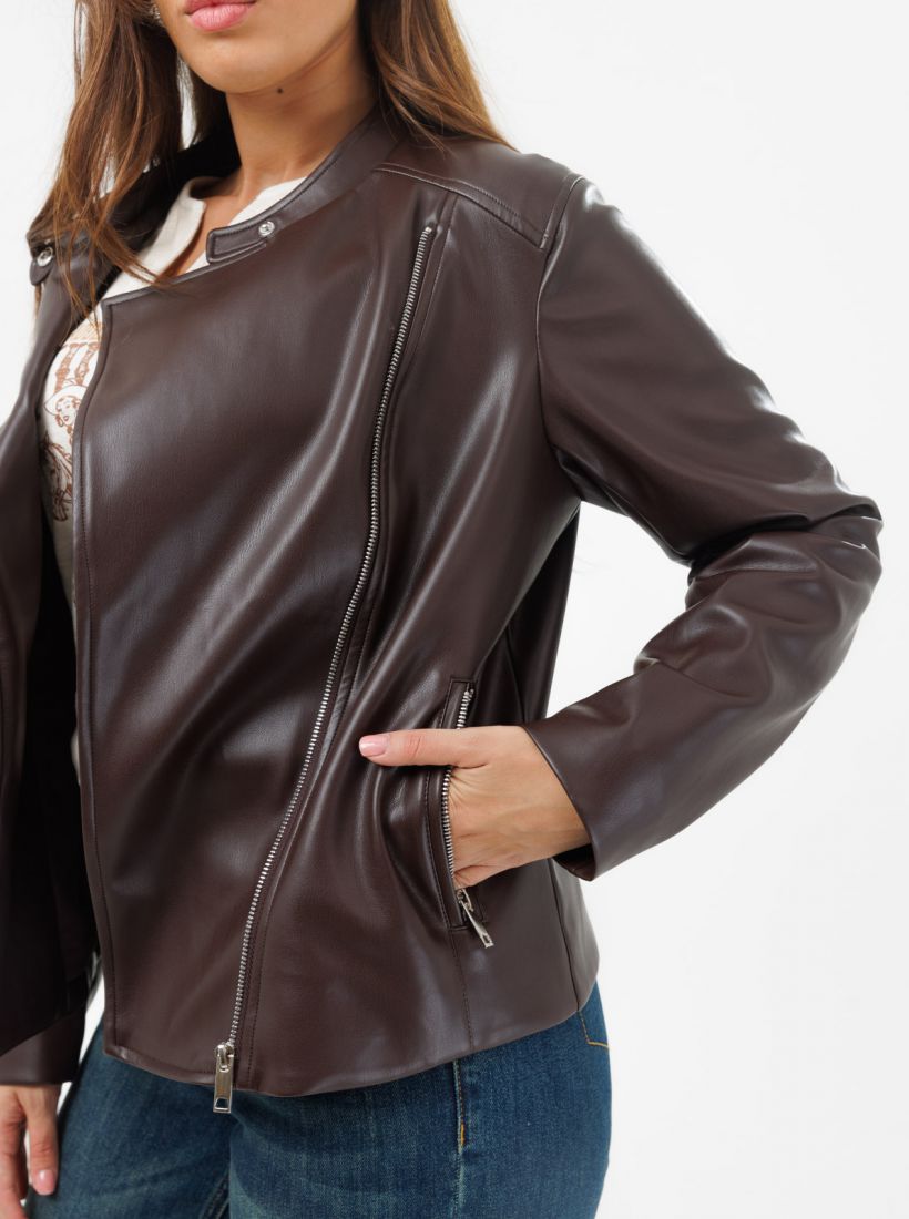 JUMP & ONOT,379.9000,ז’קט דמוי עור עם רוכסן צד,in-stock