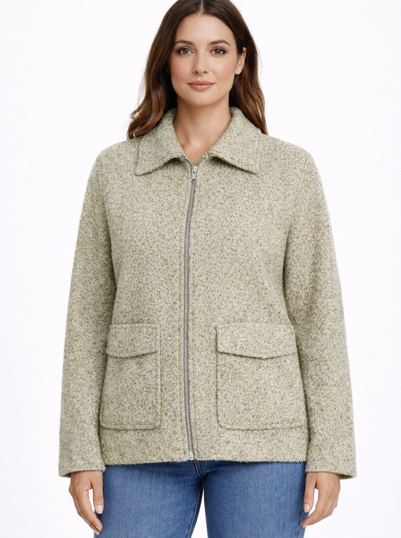 JUMP & ONOT,379.9000,מעיל בוקלה כיסים,in-stock