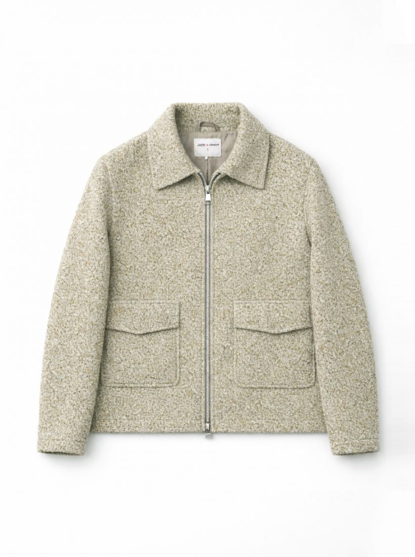 JUMP & ONOT,379.9000,מעיל בוקלה כיסים,in-stock