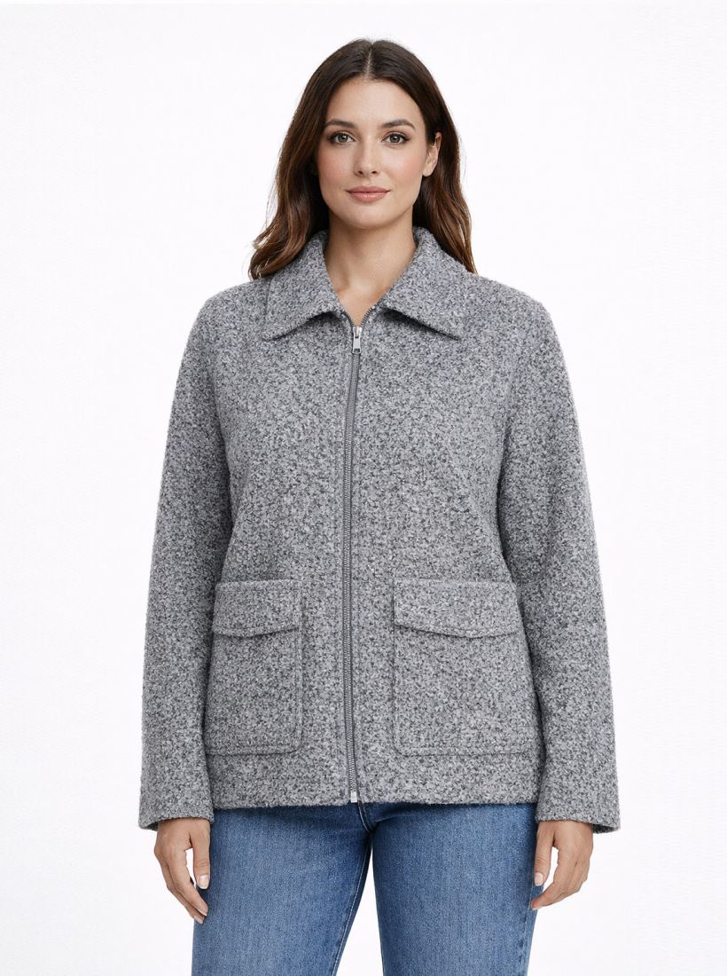 JUMP & ONOT,379.9000,מעיל בוקלה כיסים,in-stock